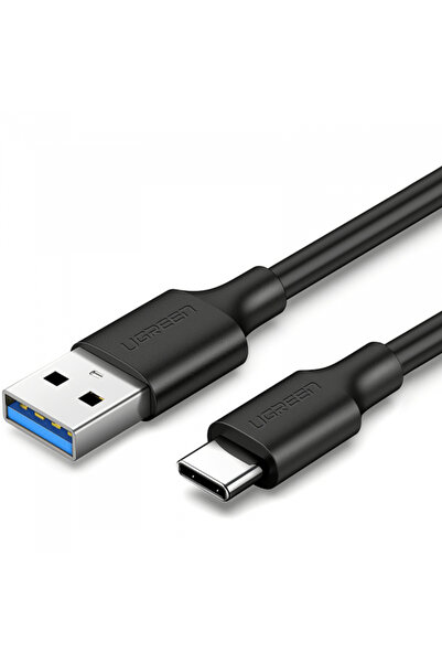 Ugreen Cablu Date si Incarcare USB-A - USB-C US184, 60W, 2m, Negru