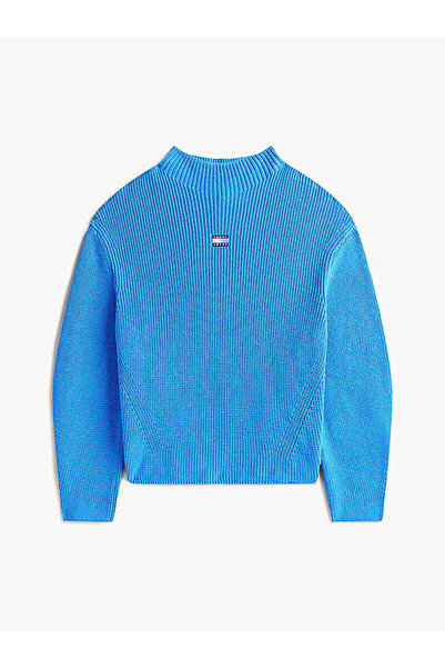 Tommy Hilfiger Tommy Badge Relaxed Mock Neck Jumper