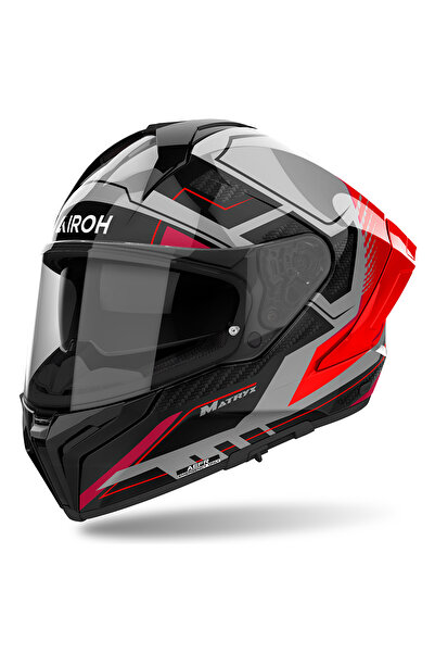 Airoh Matryx Rocket Red Fluo Gloss Kask