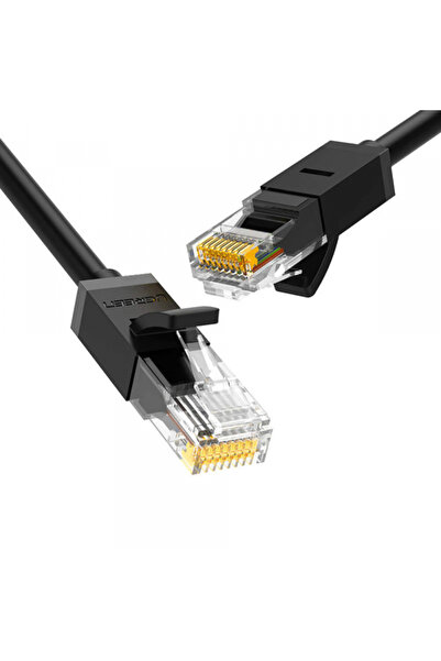 Ugreen Καλώδιο Δικτύου NW102, UTP, Cat6, 0.5μ, Μαύρο