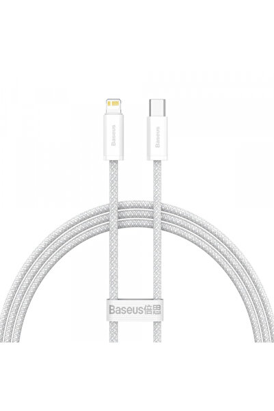Apple Cablu Date si Incarcare USB-C - Lightning Baseus Dynamic Fast Charging, 20W, 1m, Alb CALD000002