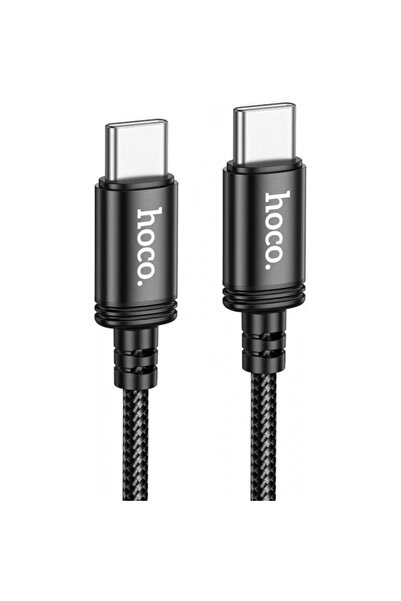 Hoco Cablu Date si Incarcare USB-C - USB-C X89, 60W, 2m, Negru