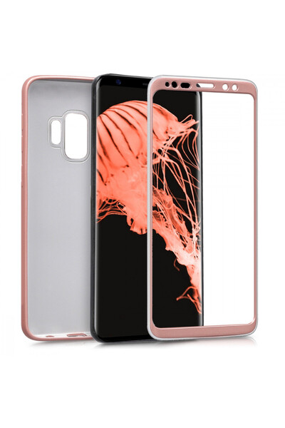 KWmobile Carcasă pentru Samsung Galaxy S9, silicon, roz, 44197.31