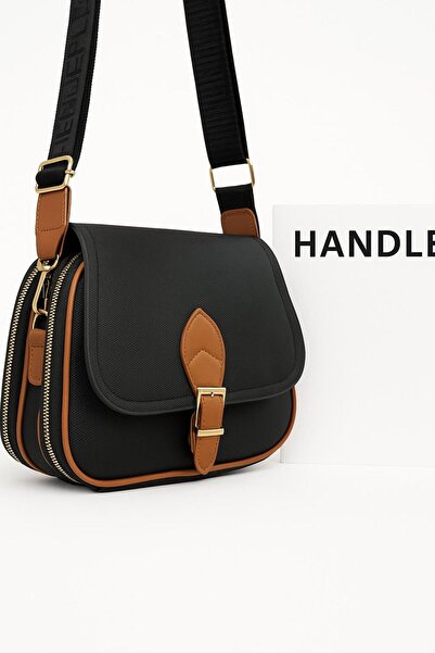 Handley حقيبة كتف نسائية بحزام متقاطع