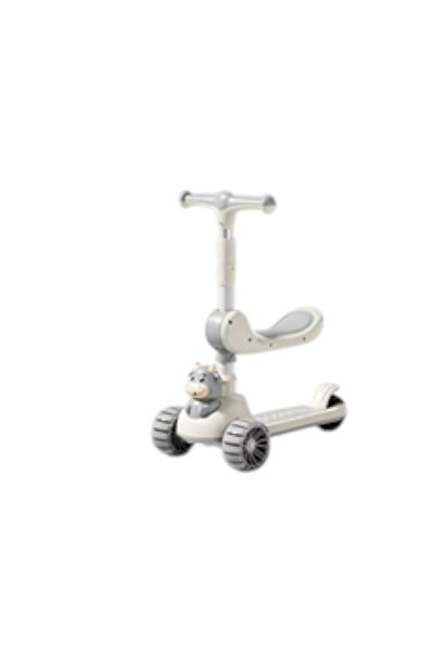 Toysea Kids Fun Foldable Kick Scooter with Silent PU Wheels & Adjustable Handlebar (65–78cm)