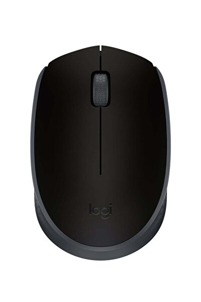 logitech ماوس لاسلكي موثوق به M171 بتردد 2.4 جيجاهرتز مع منفذ USB باللون الأسود