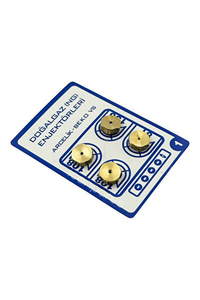 Parmis Arçelik, Beko, Altus Uyumlu Doğalgaz Enjektör Seti - Ocak Dönüşüm Meme Takımı