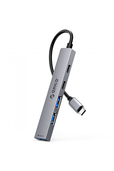 Universal Hub USB-C Orico YSB4-U2, 1 x USB-A 3.0 - 2 x USB-A - 2 x USB-C, Gri