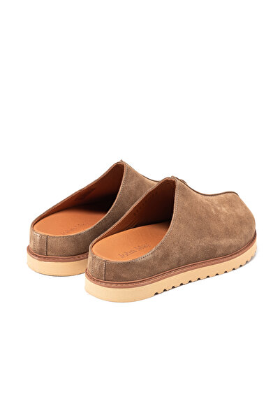 John May Women / Girls Slippers Rc-26Y-180-7143 Tobacco Suede 10