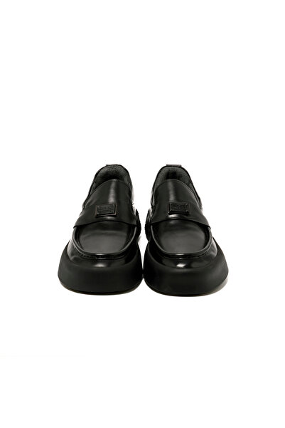 John May Ανδρικά παπούτσια Oxford (Classic) KA-Alfa5405 Munich Black Bambi