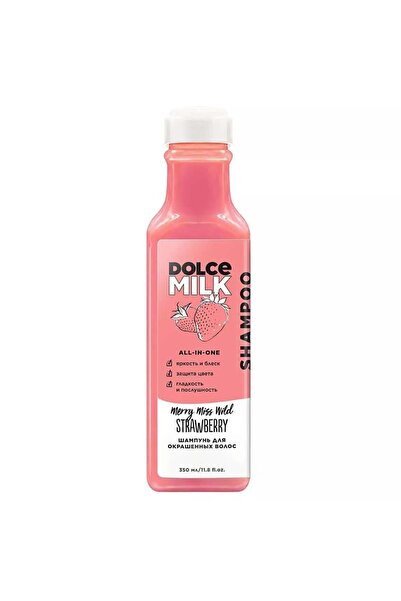 DOLCE MİLK Shampoo for Colored Hair Merry Miss Wild Strawberry 350 ml