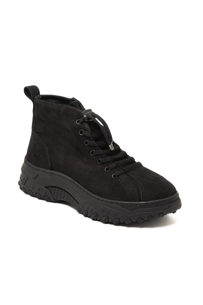 John May Γυναικείες / Κοριτσίστικες Μπότες MAR-25K-192-203 Μαύρο Nubuck