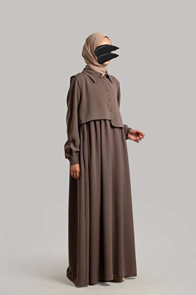 Lemaye Vest Set Ferace - Mink