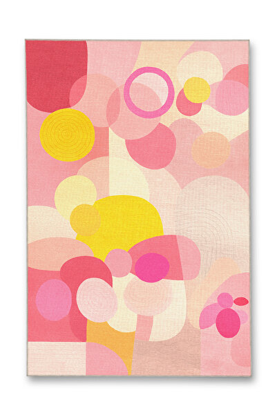 Rugs Modern Halı MOSSO Διακοσμητικό χαλί vintage με υφαντό σχέδιο και θέμα φυ...