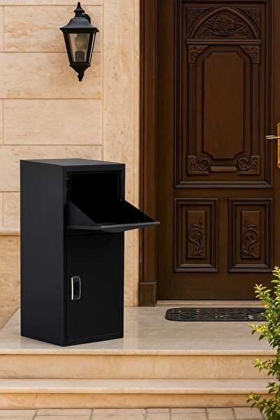 Generic Standing Drop Box Modern Outdoor Anti-theft Parcel Mailbox for Home Porch