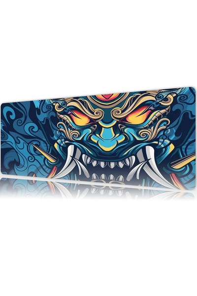 urzuva Oni Reborn 70X30 3MM Kalınlık Premium Gaming oyuncu mousepad, Anti Sli...