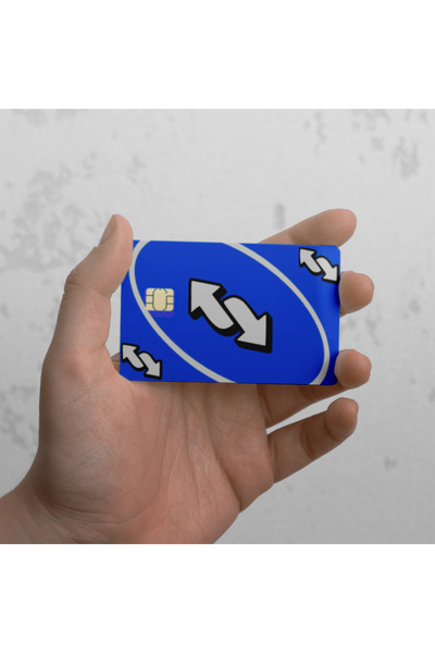 ACME LABS Credit Card Sticker Skin - Debit Card - Sticker, Cover - UNO Reverse - Small Chip