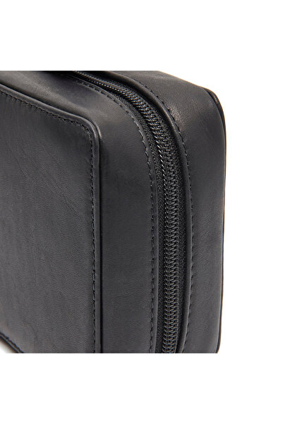 The Chesterfield Brand Small accessory bag (organizer), The Chesterfield Brand, made of genuine leather, Ardan, Black
