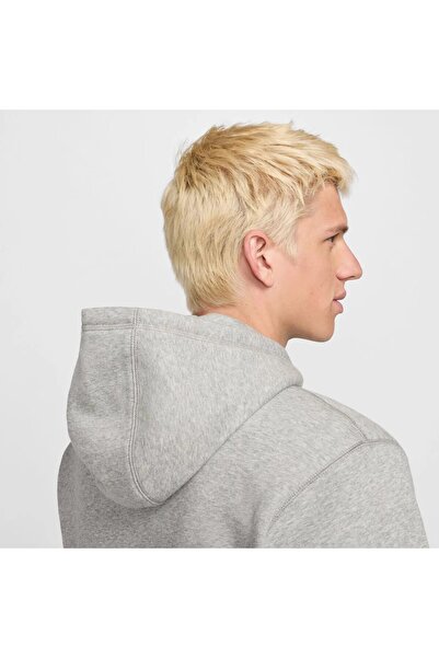 Nike Club Чоловічий сірий повсякденний світшот з махрової тканини