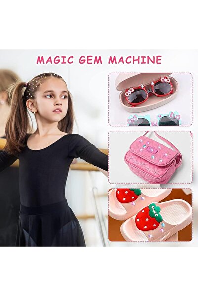 AYEBIA طقم تصفيف الشعر Bedazzler، طقم Bedazzler Diamond Styler، طقم أدوات تصف...