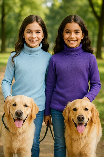 Mcr UNISEX ΠΑΙΔΙΚΟ ΜΑΚΡΥΜΑΝΙΚΟ ΦΟΡΜΑ ΜΕ ΟΛΟΤΟΥΠΟ ΛΟΥΡΙ κοτλέ ΚΑΜΙΚΟΡΣΕ ΒΑΜΒΑΚΙ ΠΟΥΛΟΥΡΙΚΟ ΦΟΡΜΑ 2 τμχ (ΤΥΡΚΟΥΑΖ-ΜΩΒ)