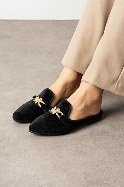 FUGA MODA Noira Чорні короткошерсті елегантні весільні туфлі для гостей