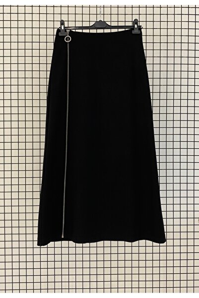 Armine Trend Zipper Detailed Style Skirt