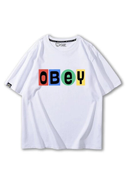 barsdepo Bts Obey Printed T-Shirt, Oversized Unisex Tee Shirt Kids / Adult