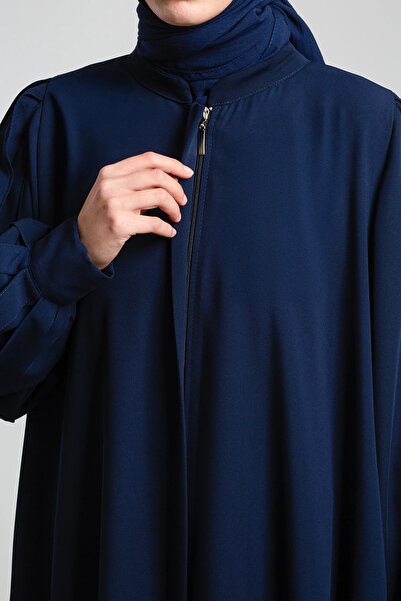 Lemaye Πλισέ μανίκια με φερμουάρ - Σκούρο μπλε