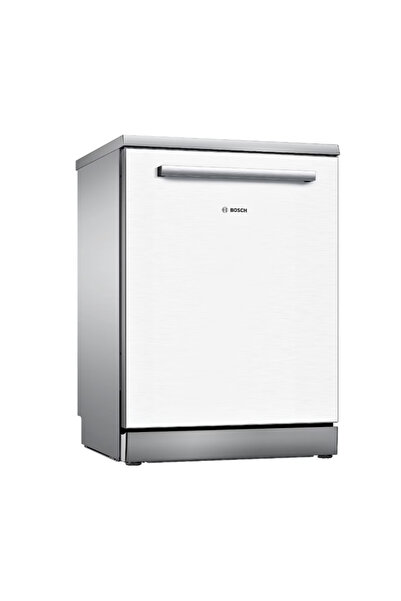 Bosch Sms4hmw62t 6 Programlı Beyaz Cam Görünümlü Bulaşık Makinesi