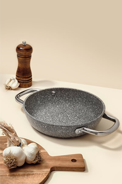 Gigilli Urla Sahan 20 cm Without Lid Gray