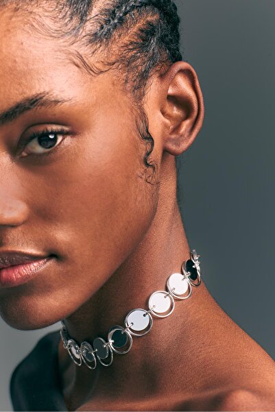 Stradivarius Halkalı kolye