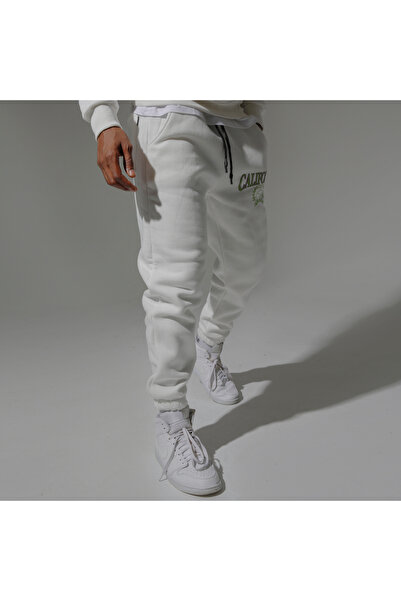 Superbluemexico Unisex Winter Jogger Sweatpants with Elasticated Cuffs