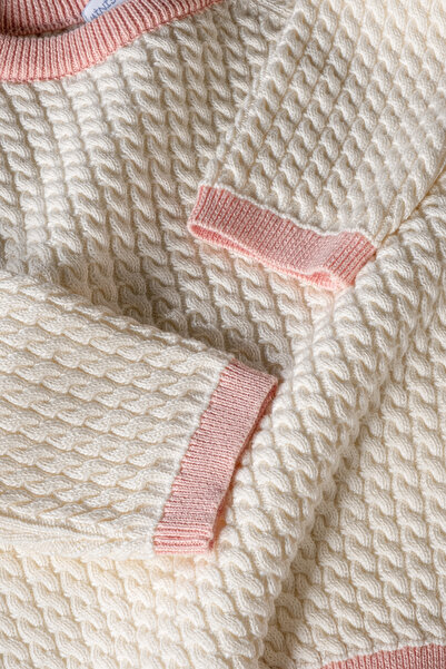 Montisu Girls' Knitted Sweater 100% Cotton