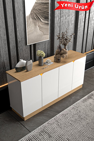 Platinreyon BOHEM KONSOL LED IŞIKLI MDF KAPAK