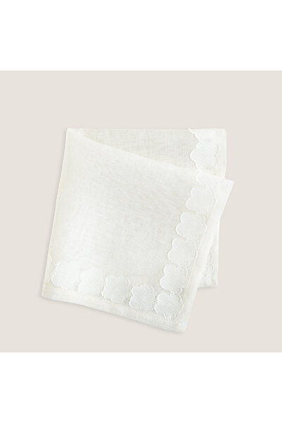 Chakra Fıore Peçete Beyaz