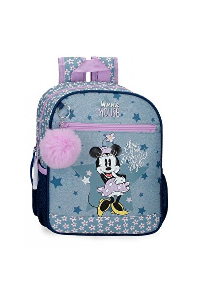 Disney Girls' kindergarten backpack, Minnie Style, multicolor, 23x28x10 cm