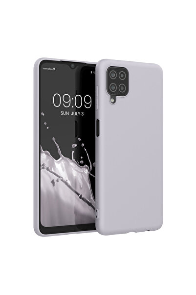 KWmobile Θήκη για Samsung Galaxy A12, Σιλικόνη, Γκρι, 54048.192