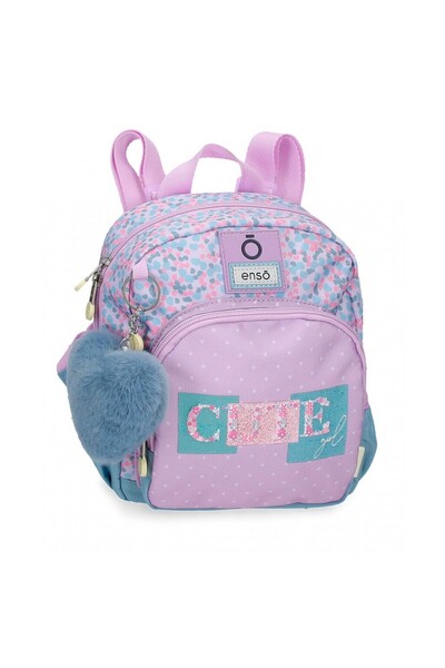 Enso Rucsac fete, Cute Girl, lila, 19x23x8 cm