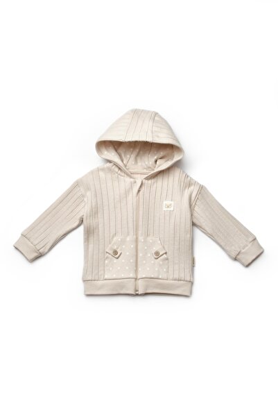 BabyCosy Organic Wear Hooded jacket for children, TeddyBear, BabyCosy