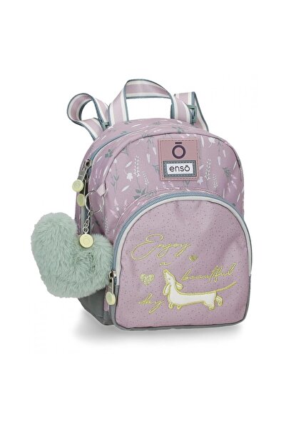 Enso Rucsac gradinita fete, Beautiful Day, lila, 19x23x8 cm