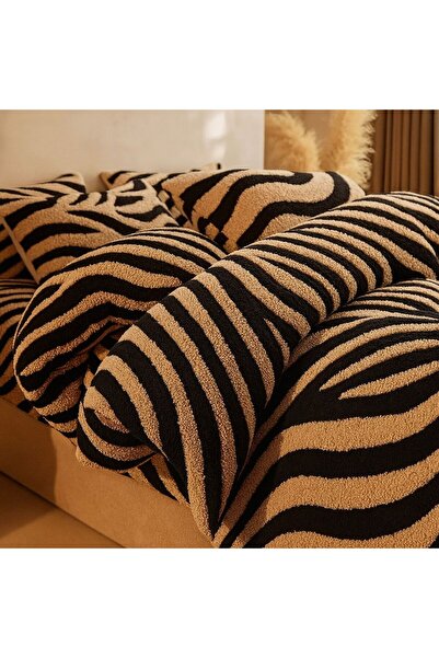 Casa-Textile Cocolino Premium 4-Piece Set with Elastic – Dense Texture, Impeccable Finish