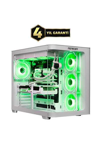 MONSTER Tulpar TD3 V1.9.9 i9 14900K Z790 32GB 1TB RX9070 XT Freedos Masaüstü ...