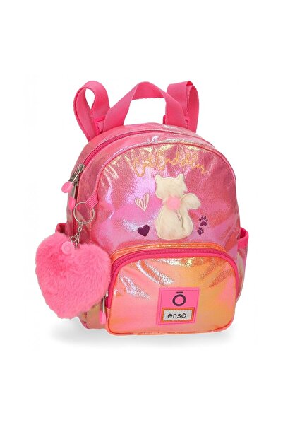 Enso Casual backpack for girls Cat Cuddler, 19x23x8 cm