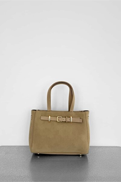 Yuka Atelier Mira Süet Çapraz Kullanımlı El ve Omuz Çantası