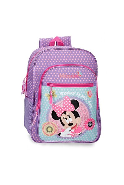 Disney Girls' school bag, Minnie Today is my day, multicolor, 30x40x13 cm