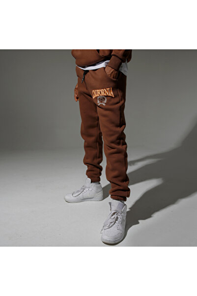 Superbluemexico Unisex Winter Jogger Sweatpants with Elasticated Cuffs