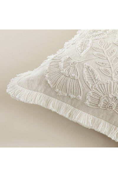 Chakra Alıa Kırlent Beyaz