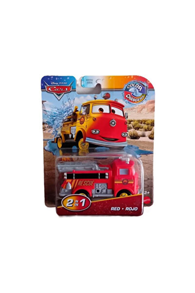 CARS Disney Renk Değiştiren Araçlar RED - ROJO
