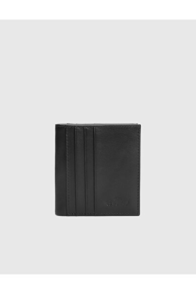 İLVİ Bruno Genuine Leather Black Men's Wallet